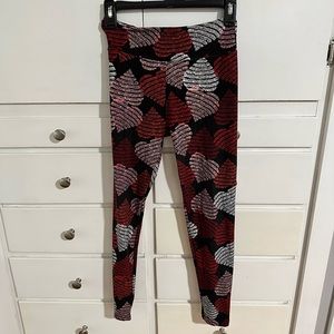 🎇5 for $15 bundle🎇 Heart print Lularoe leggings